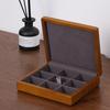 MISHITU Solid Wood Jewelry Storage Box with Cover Organizer for Ring Necklace Bracelet Jewelry Storage Display Organizer Case