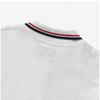 Needles Ot257 A White shAwl collAr Polo Mens Short Sleeve Tee