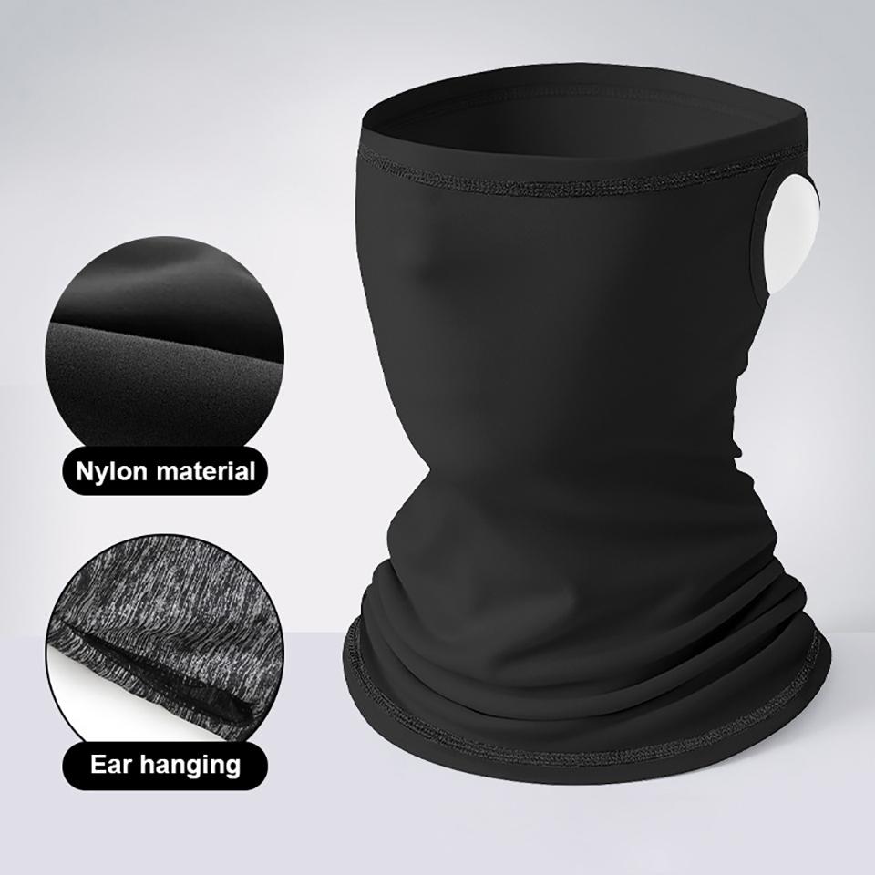 Getinfit 1 Stück Radmaske Atmungsaktiver Sonnenschutz Schleier Schal Outdoor Pendler Sport Angeln Bergsteigen Schal Männer Frauen Unisex