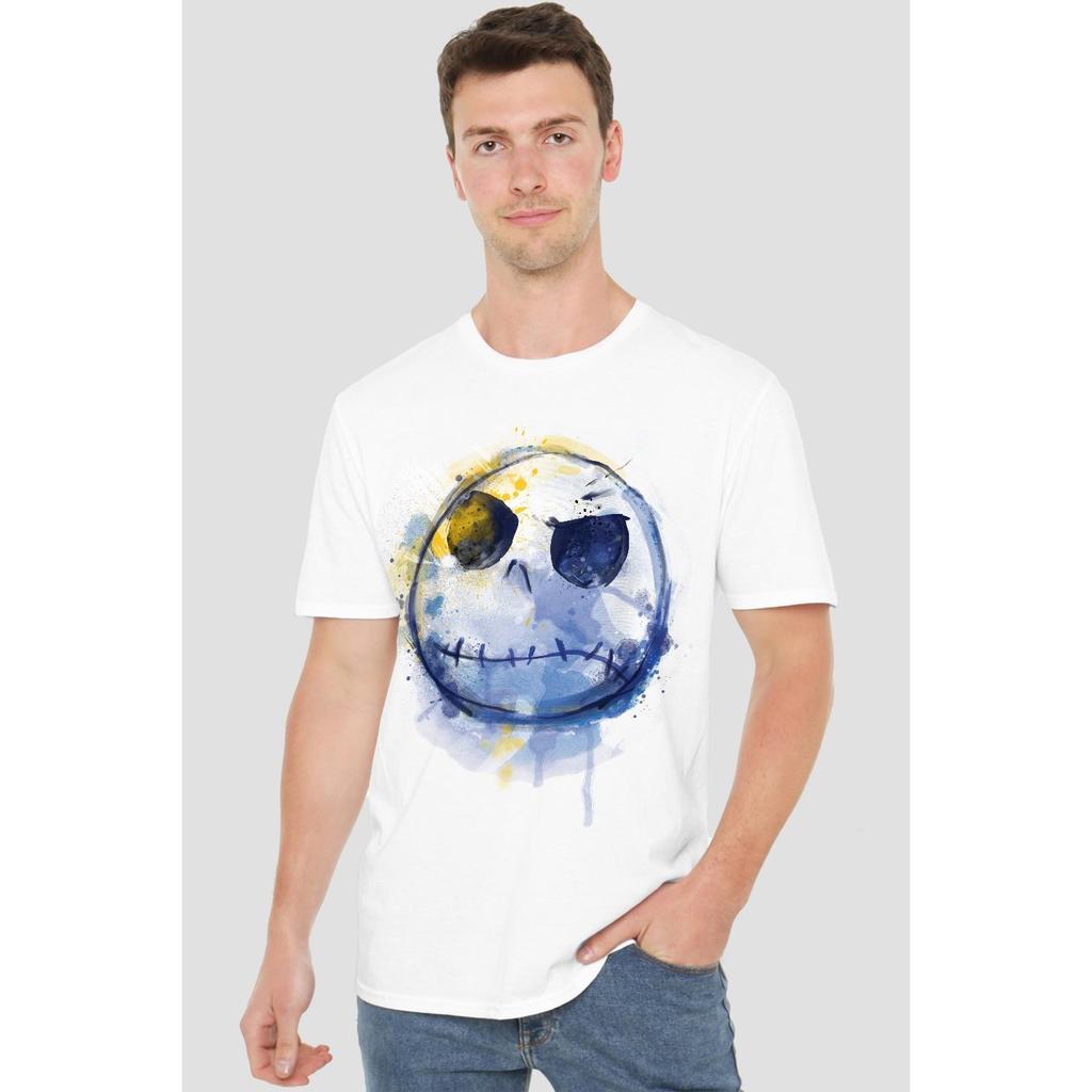 The Nightmare Before Christmas Mens Jack Skellington Painted T-Shirt