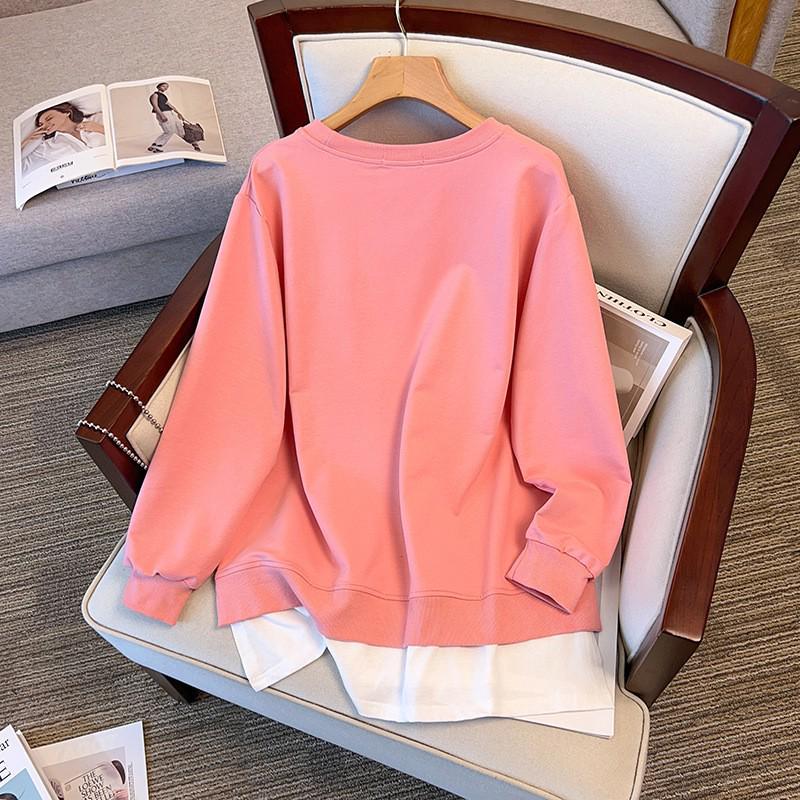 Extra Large Plus Size Loose Autumn Hoodie - 150/160 Cm Bust, Fits 200-350 Jin