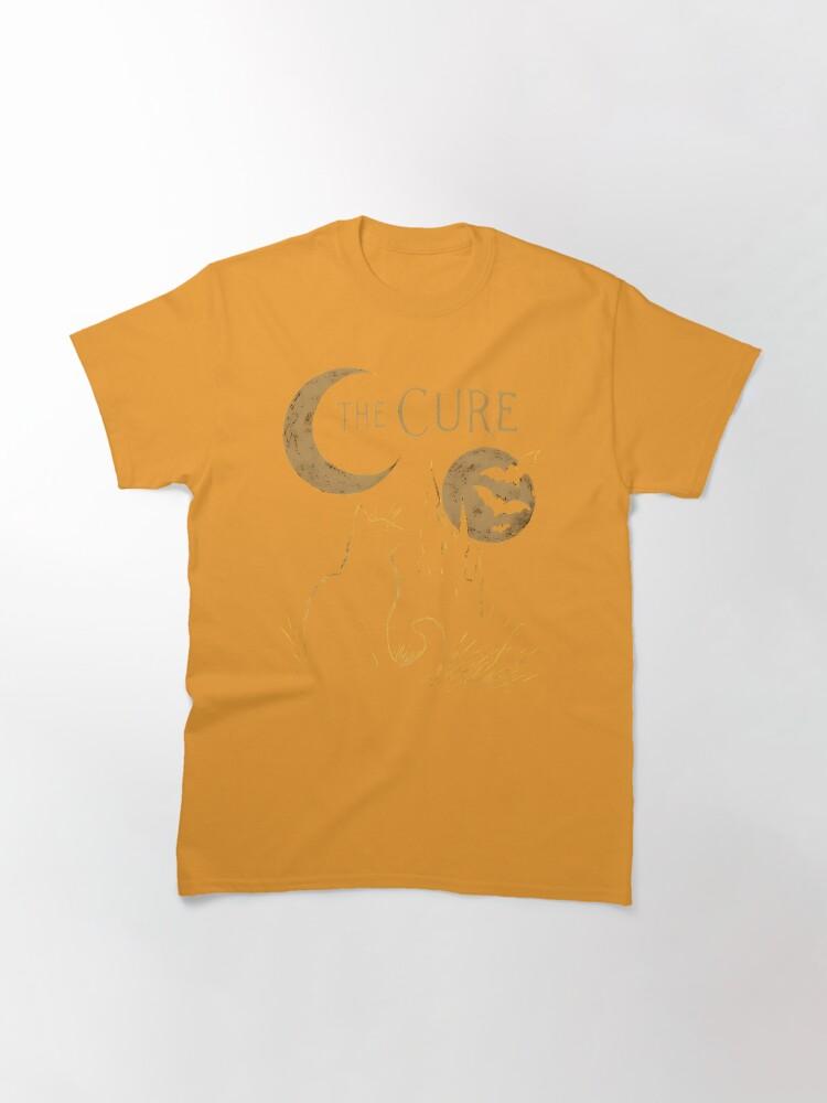 The Cure Gothic Cat And Moon The Cure Classic T-Shirt