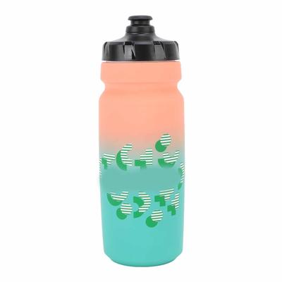 Bike Water Bottle Portable Leakproof Squeeze Water Bottles for Outdoor Sports Running 750ml Orange