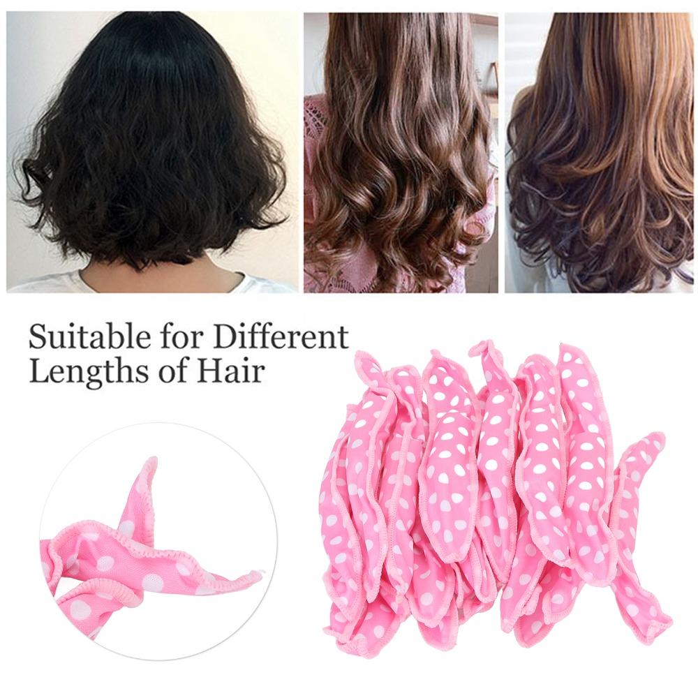20pcs Flexible Sleep Curler Rollers Soft Sponge Hair Styling Rollers Hair Curler Rollers For Women