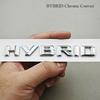 3D ABS Car Styling Logo HYBRID Badge Rear Trunk Emblem Side Fender Sticker For Mercedes Benz C E GLE GLC Class Auto Accessories AD1