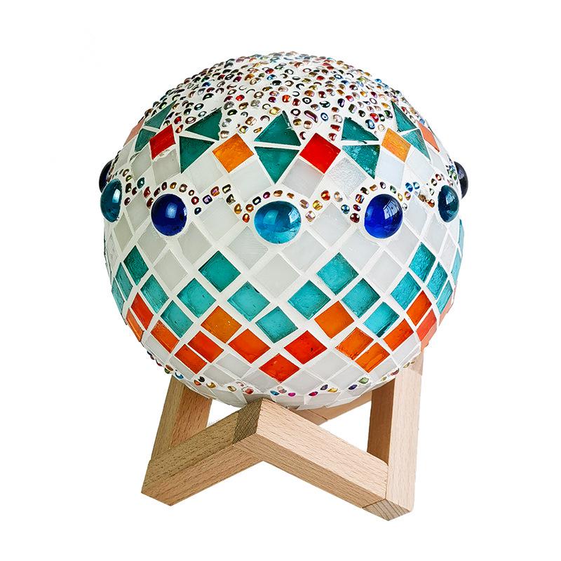 Κιτ Μωσαϊκού Φεγγαριού DIY - Χειροποίητο Νυχτερινό Φως Αφής για την Ημέρα της Μητέρας