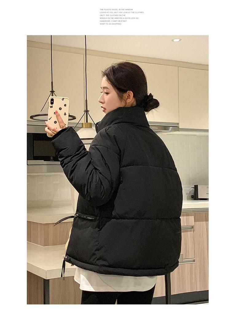 Maillard Women's Petite Cotton Padded Jacket - Loose Fit, Cold-Proof, Autumn/Winter Wear