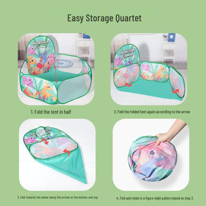 Foldable Indoor Play House & Ball Pit Tent for Kids.