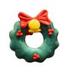 Christmas Snowman Wreath Elk Candy Boots School Festival Dress-up Home Decoration Gift