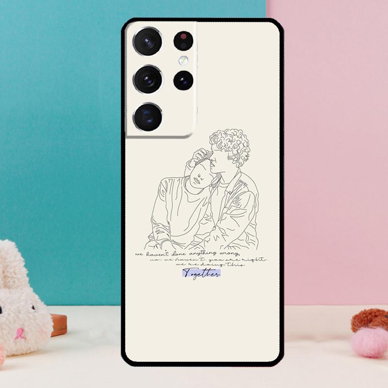Young Royals Simon and Wilhelm Phone Case For Samsung Galaxy S25 S24 S23 S22 S21 Ultra S9 S10 S20 Plus FE Funda Cover Shell