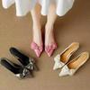 Fashion Women High Heels Shoes Summer Fashion Pointed Toe Slip On Sandals Elegant Dress Pumps Zapatos De Mujer Designer Shoes for Women