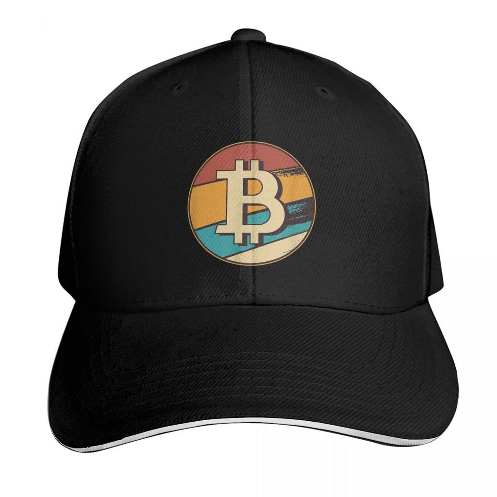 Bitcoin Cryptocurrency Coins Art Cap Fashion Casual Baseball Caps Adjustable Hat Hip Hop Summer Unisex Baseball Hats