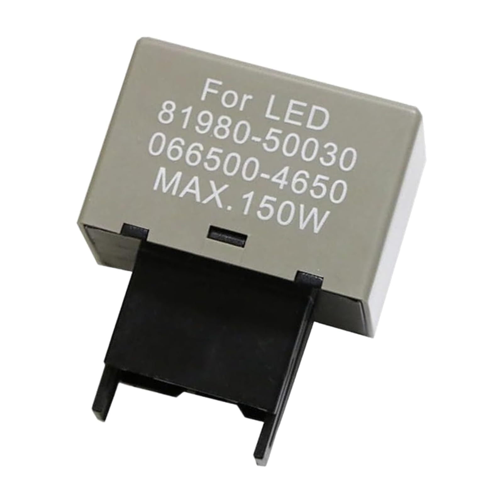 

BLOOPIC Replaceable LED Turn Signal Relay for Toyota, 8 Pin Anti-Hifter Protection, LED Compatible (8 Pin Turn Signal Relay)