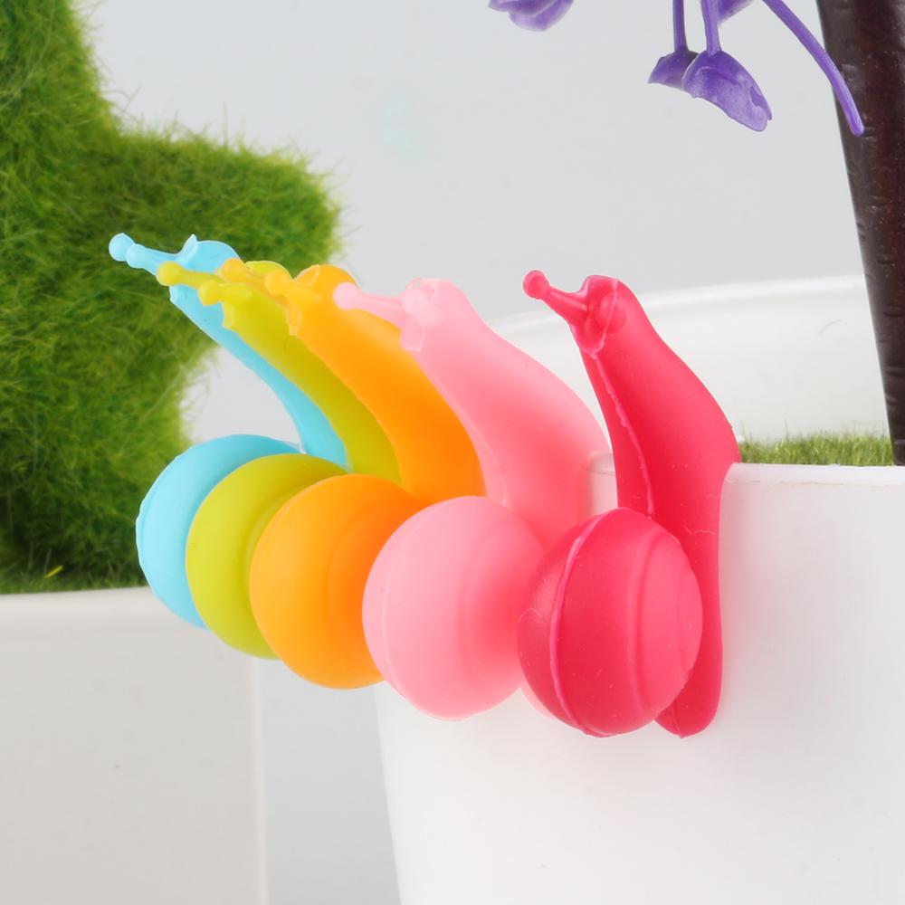 Buy 5pcs Snail Shape Silicone Tea Bag Holder Cup Mug High Quality