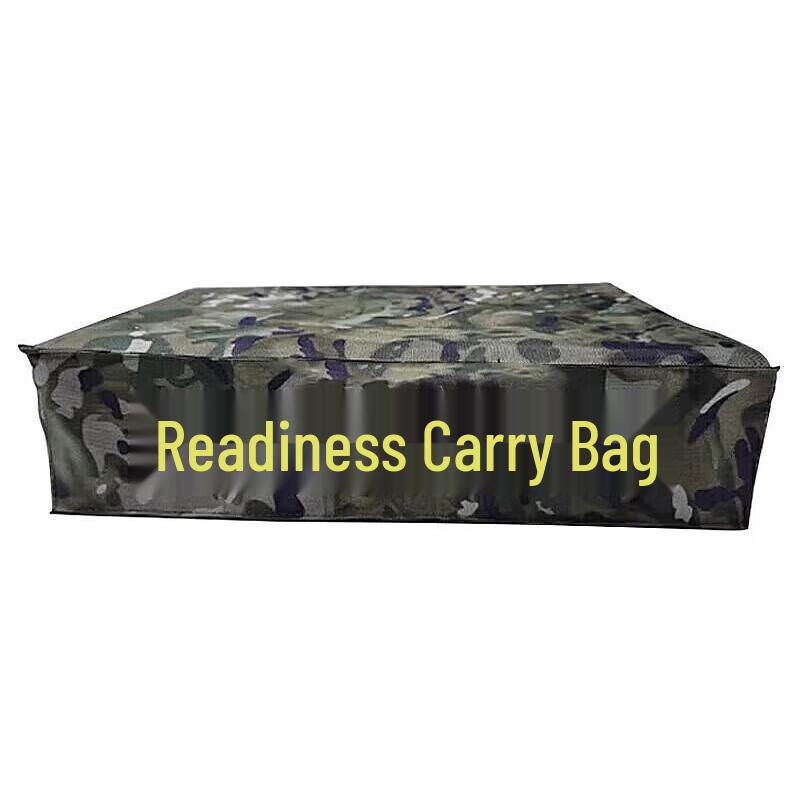 Double-Sided Ink Wash Pattern Organizer Pouch