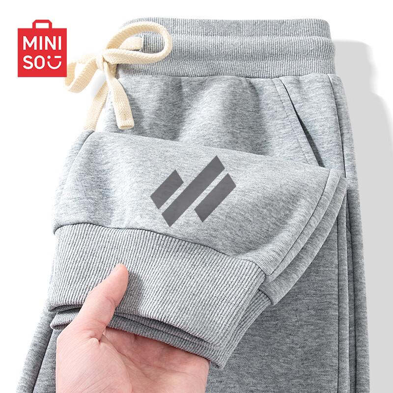 MINISO Men's Heavyweight Minimalist Jogger Pants