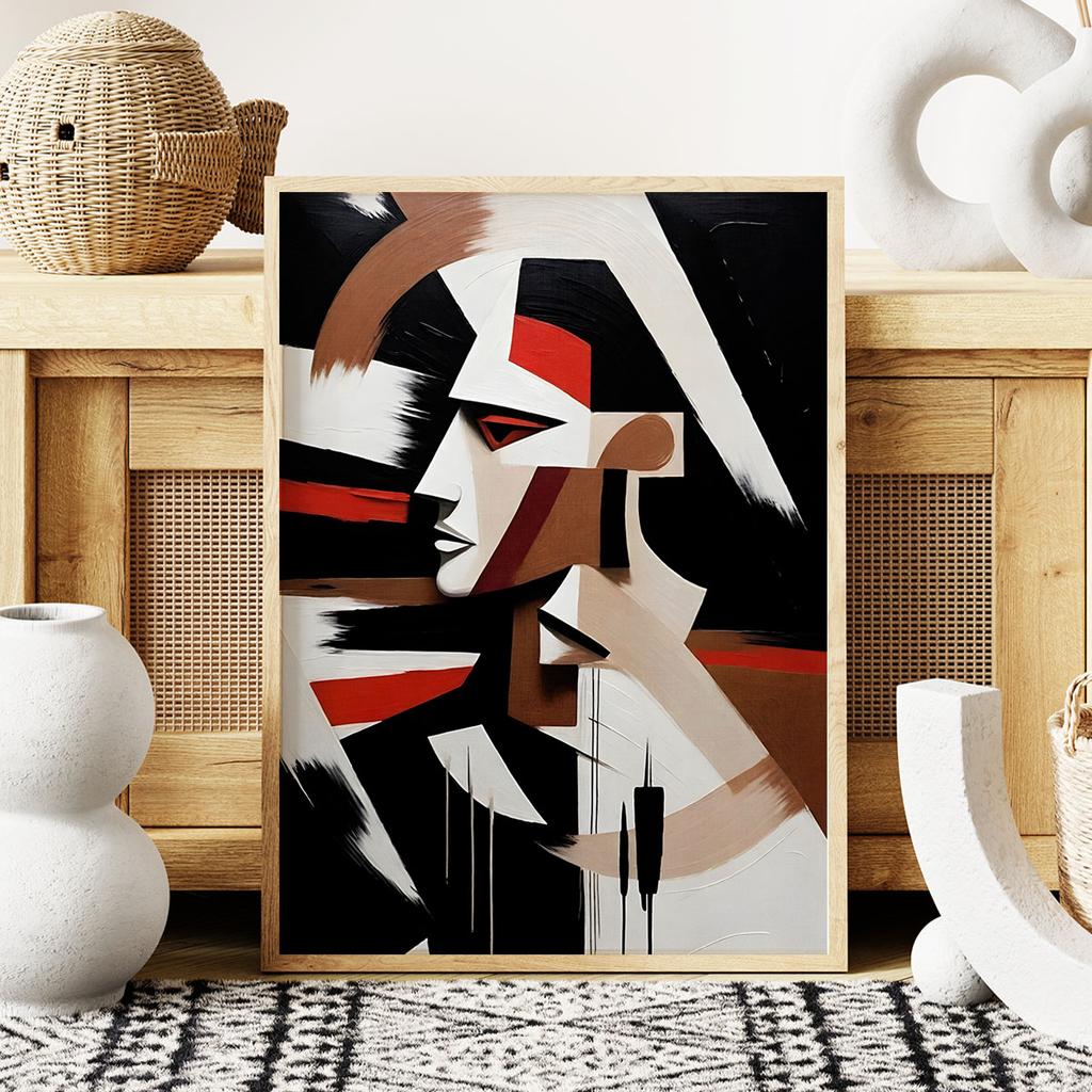 Poster Abstraction Portrait