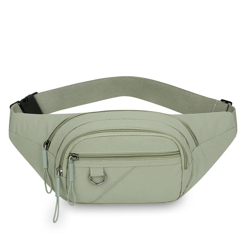 

Waterproof Women s Nylon Fanny Pack – Convertible Crossbody Chest Bag with Large Capacity for Outdoor Use світло-зелений колір