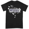 Beetlejuice Unisex Erwachsenen Sandwurm Logo T-Shirt