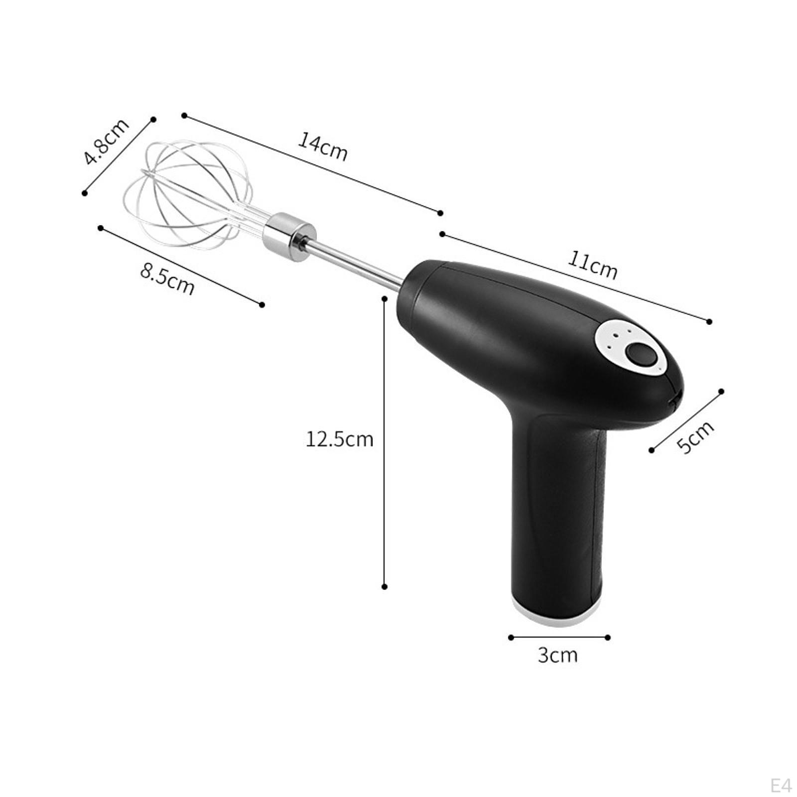 Электрический вспениватель молока Кофе с 3 скоростями Легкоочищаемый венчик для взбивания — фото 5