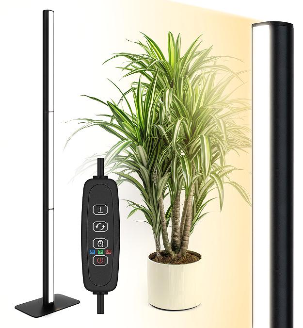 60W Full Aluminum Spliced Floor Plant Grow Light for Succulents and Green Plants