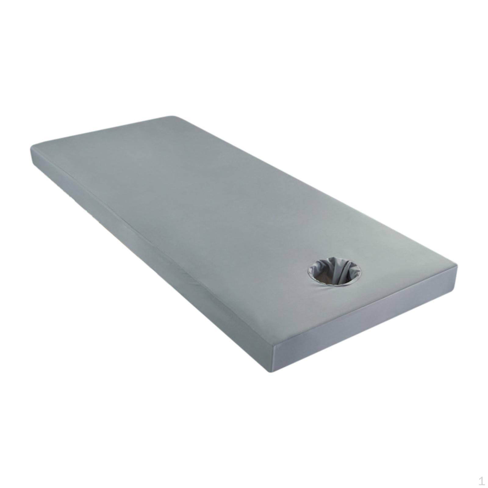 

Крышка салона красоты, отверстие для лица с дышащими аксессуарами 80смx190см, серый