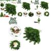 Artificial Plants 20pcs Pine Branch Christmas Garland Diy Xmas Party Decorations