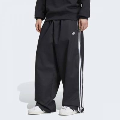 Classic Street Style Oversized Sst Twill Pants Kr1387
