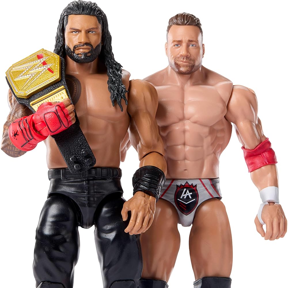 Mattel WWE Series #21 Action Figures 2-Pack Roman Empire vs LA Knights Collection Set 6 Inches with Accessories