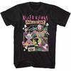 Killer Klowns From Outer Space Comic Boxes Black Unisex T-Shirt