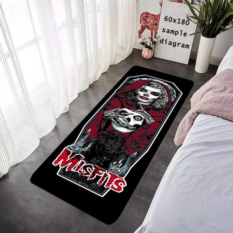 

Bedside Foot Rug Welcome Floor Mat for Entryway M-Misfits Bathroom Hallway Carpet Kitchen Water Adsorbed Rugs Fluffy Home Decor 40x60cm-mini