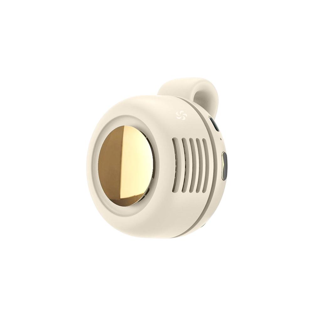 Portable Silent Bladeless Fan Clip On, Fan With Clip,  New Adjustable 3-Speed Suspended Waist Fans, For Outdoor & Travel & , Travel Accessor