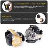 DUKWIN Winding Storage for 4 6 Watch Automatic Watch Watch Watch with Japanese Mabuchi LED Watch Durable Machine, + Watches, Winder, Winder, Case,