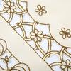 Table Runner Embroidery Lace Fabric Flower Translucent Tablecloth Decor Top Sale