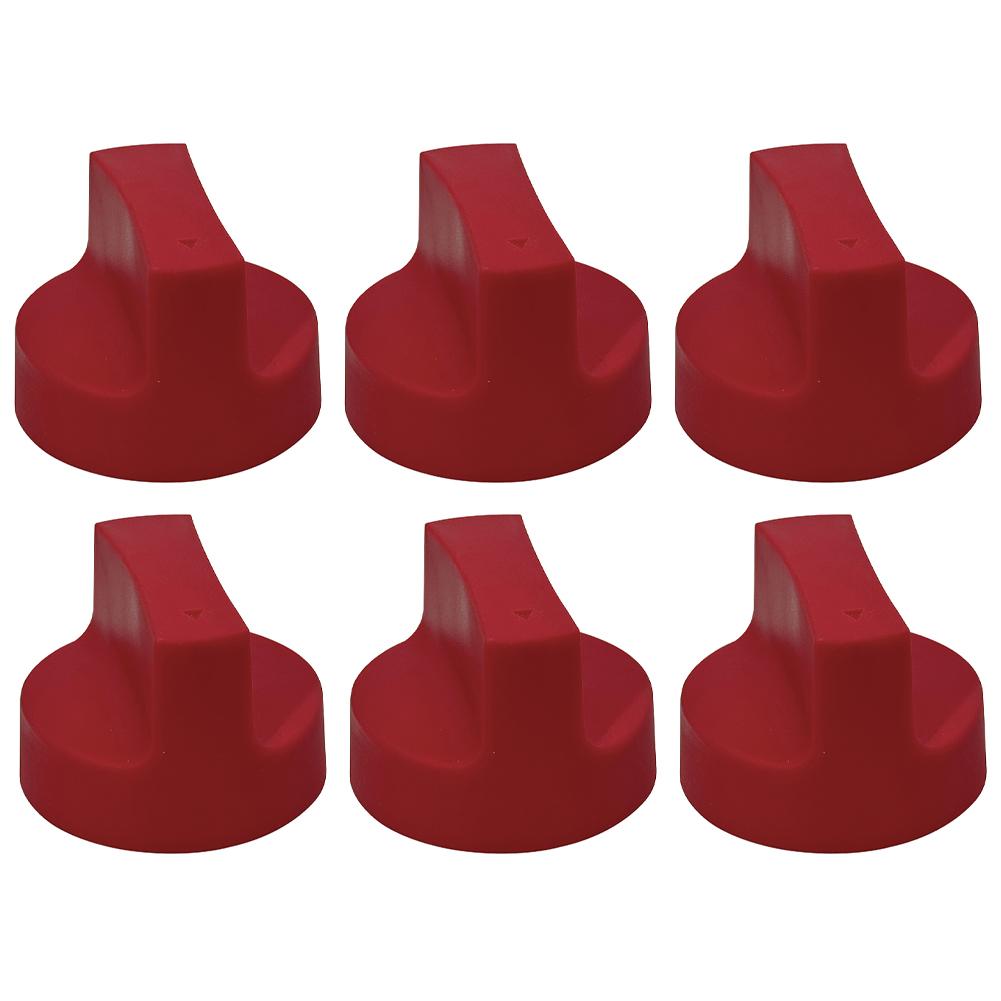 Gas Stove Knobs 50 mm Set of 5 Suitable for Cooking Control Accessories Compatible with For BBQ and Flat Ovens