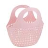 Plastic Shower Basket Mesh Wash Storage Basket Shopping Basket Laundry Basket  Bathroom