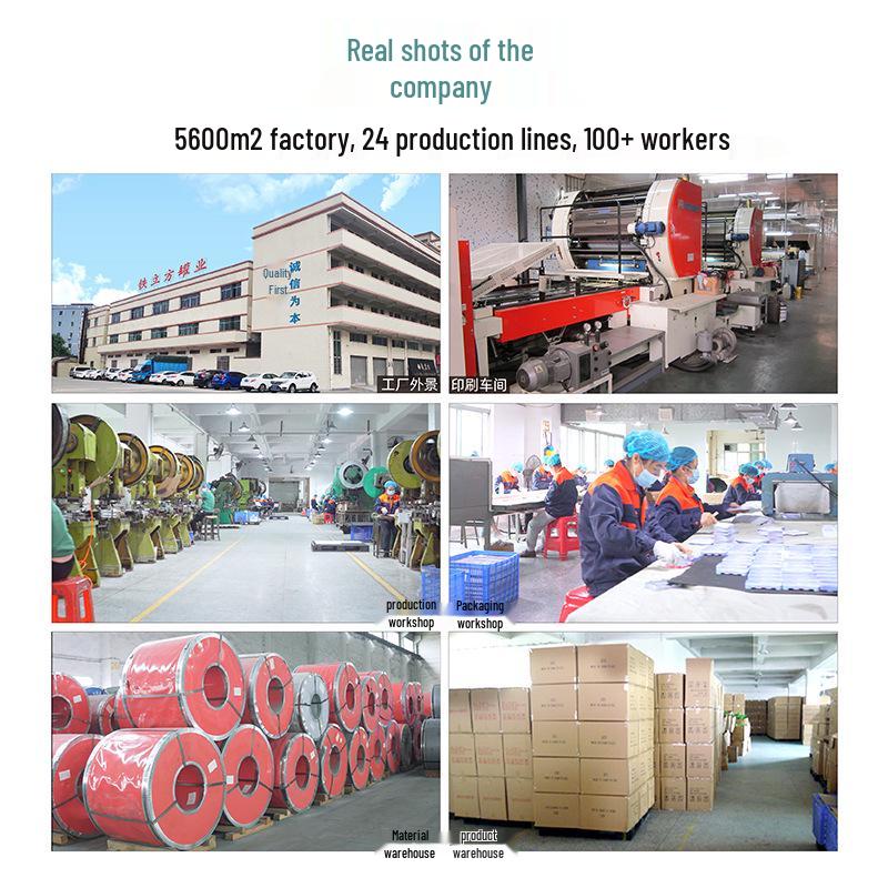 24-Color Tinplate Watercolor Paint Box with Card and Brush Holder