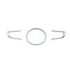 ABS Matte For Mazda cx-30   Car Steering wheel Button frame decoration Cover Trim Car styling accessories