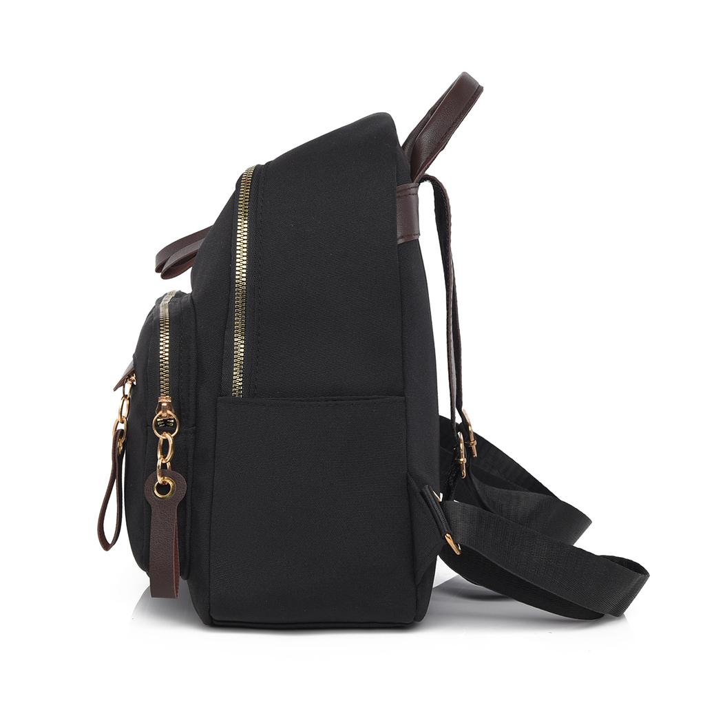 Oxford Backpack Women's Travel Backpack Large Capacity Color Block Student Schoolbag