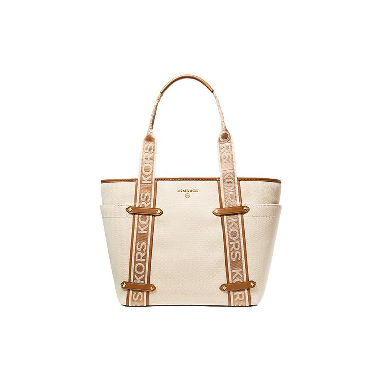 

Новая сумка-тоут MICHAEL KORS Maeve из искусственной кожи, сумка для покупок, большой размер, женская, бежево-коричневая 30T2G5VT3C-817 41.9*16.0*29.0CM