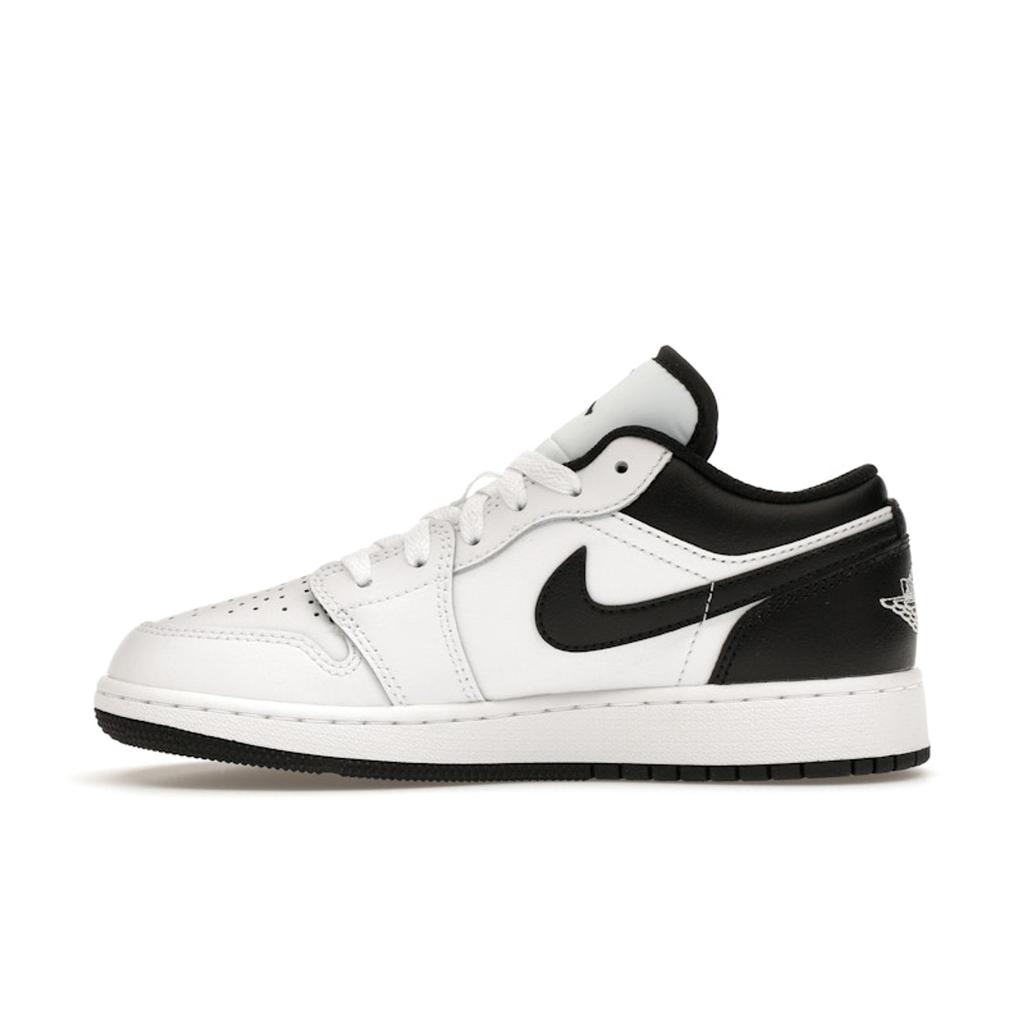 Air Jordan 1 Low GS Bílé Černé Dětské Tenisky 553560-132