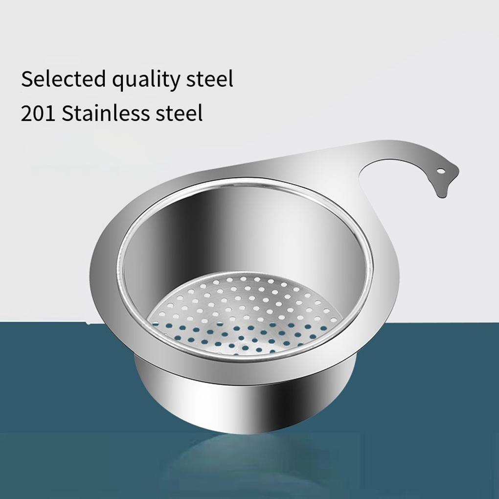 Stainless Steel Swan Sink Filter Basket For Kitchen Sink Garbage Filter Stainless Steel Filter Food