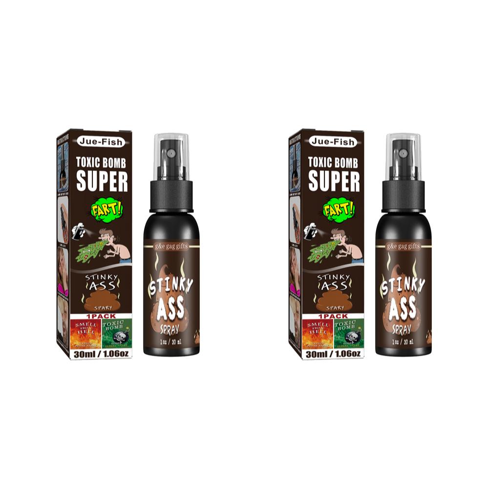 30ml Fart Gag Spray Prank Joke Plastic Smelly Stinky Gags Party Supplies Liquid Fart Gag for Adults Kids Non Toxic for Halloween