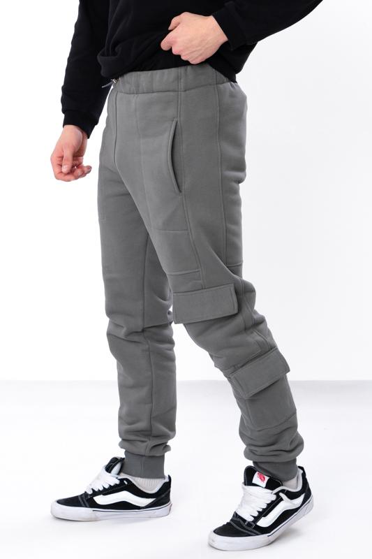 Men’s Cargo Pants – Warm Triple Knit Fabric with Fleece, Winter, 3392-140 HC
