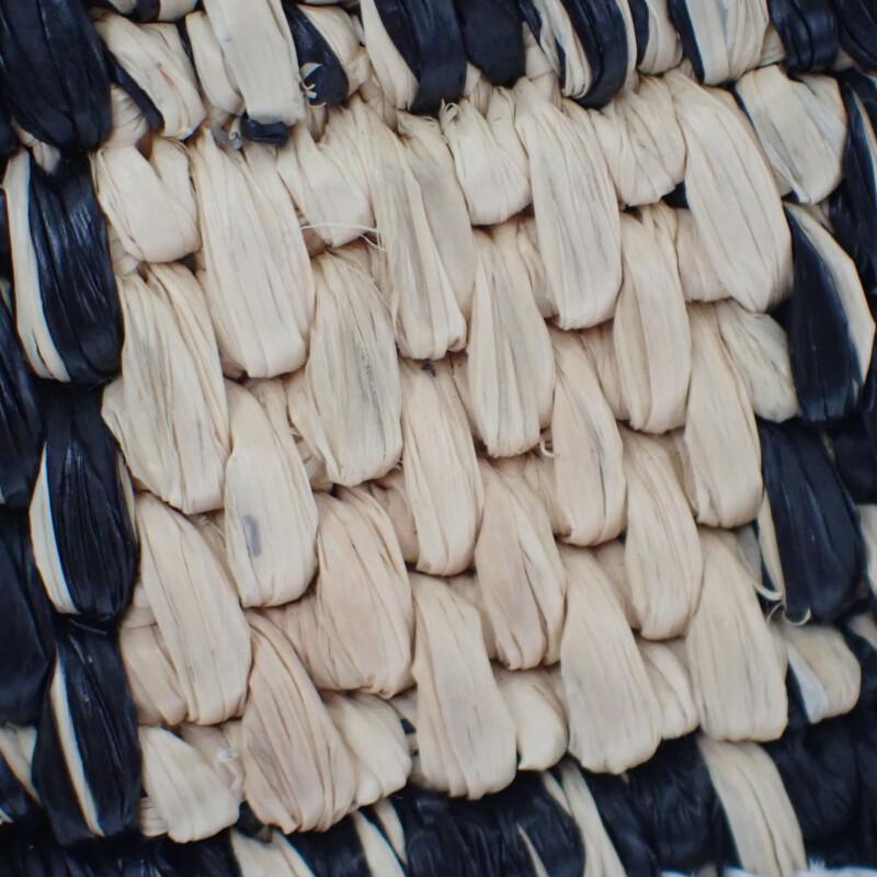 LOEWE  ALF1V46X10 Shoulder Bag black/natural Raffia/leather Women