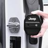 2/4PCS Anti-Rust Shockproof Car Door Lock Silicone Protector Cover for Jeep Wrangler Grand Cherokee Renegade Compass Gladiator