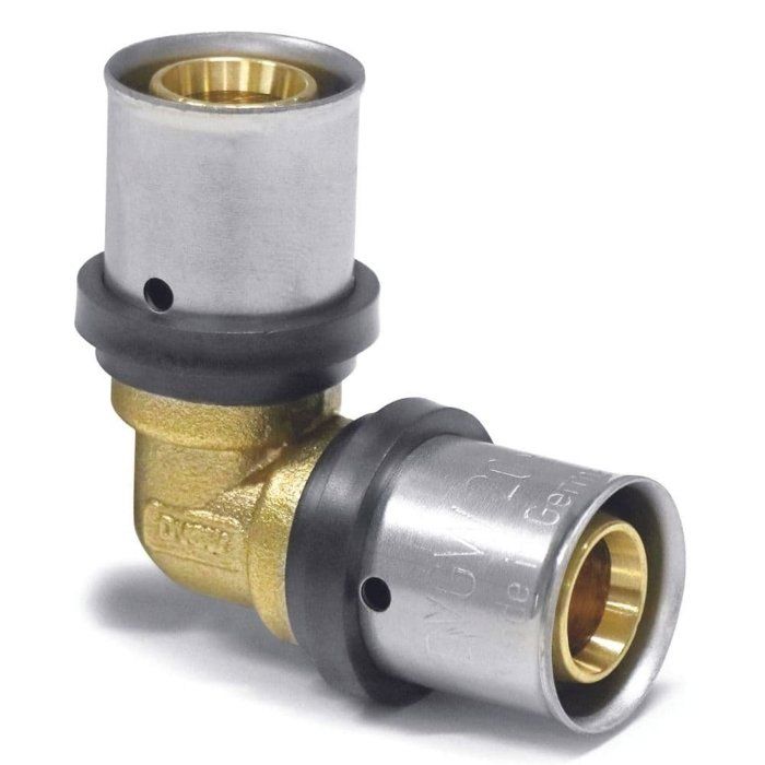 Coude Pressfitting 32mm, Angle 90°, Eau Potable DVGW, Boni-Shop