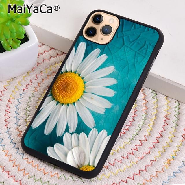 Daisy Flowers Field Phone Case Shell For iPhone 17 Air 12 13 16 pro max 15 14 plus Cover coque