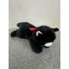 Bamboo Shoot Ribbon Cat Black Plush Toy 15785