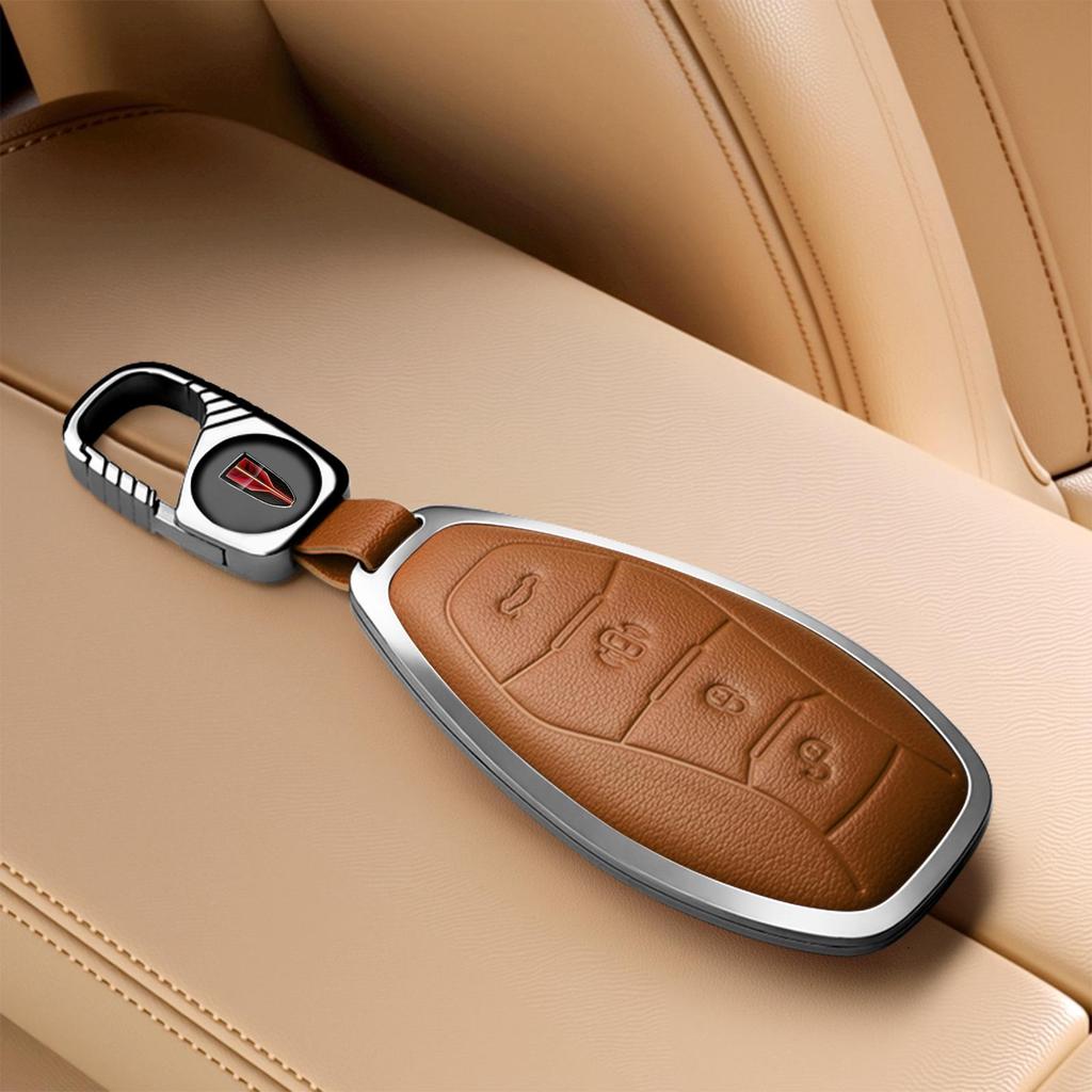 Luxury Key Cover for Hongqi HS5, HS7, H9, H5 - Premium Men's Car Key Shell